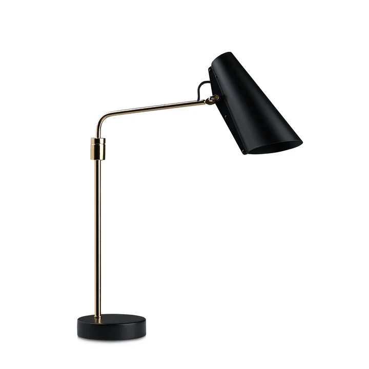 Northern - Birdy Swing Tischleuchte, schwarz / Messing