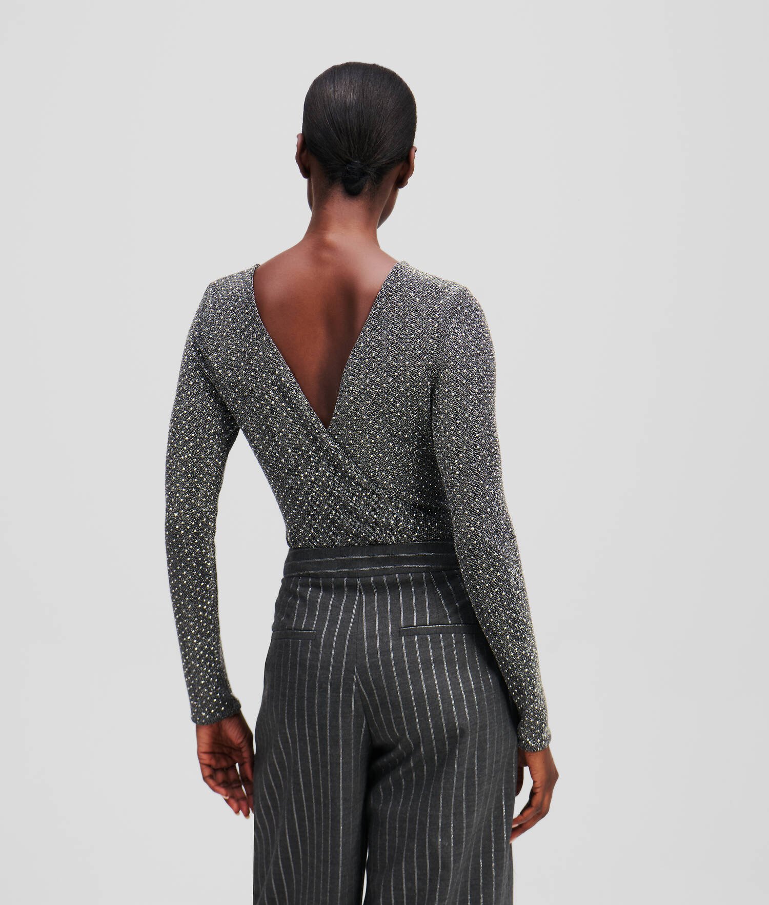 COMBINAISON À STRASS EN LUREX