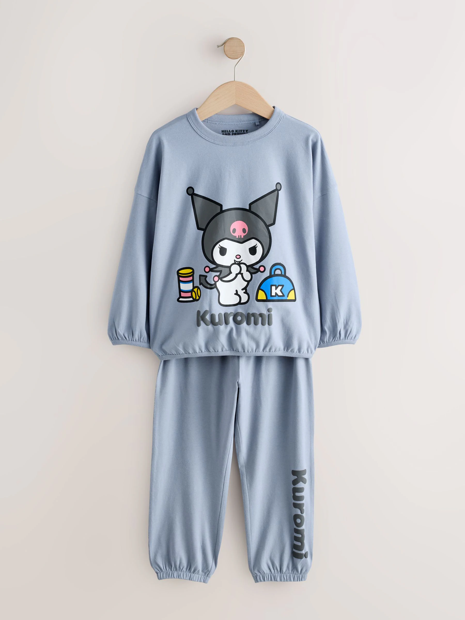 Antraciet - Hello Kitty and Friends Jogger Pyjamas 2 Pack (3-16yrs)