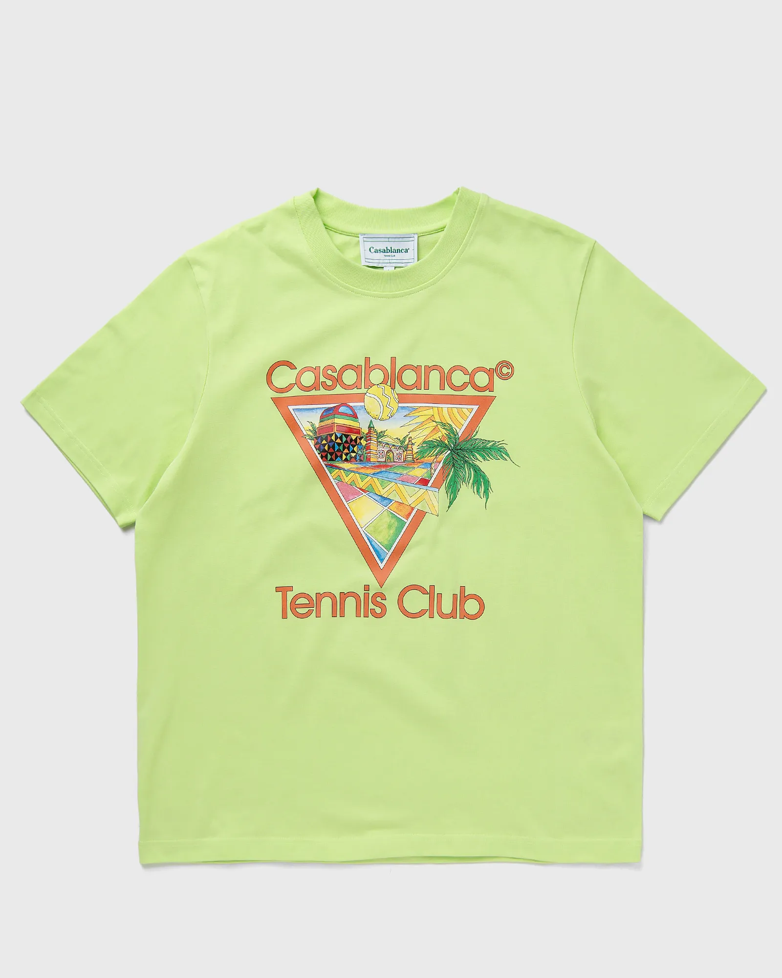 Casablanca AFRO CUBISM TENNIS CLUB PRINTED T-SHIRT