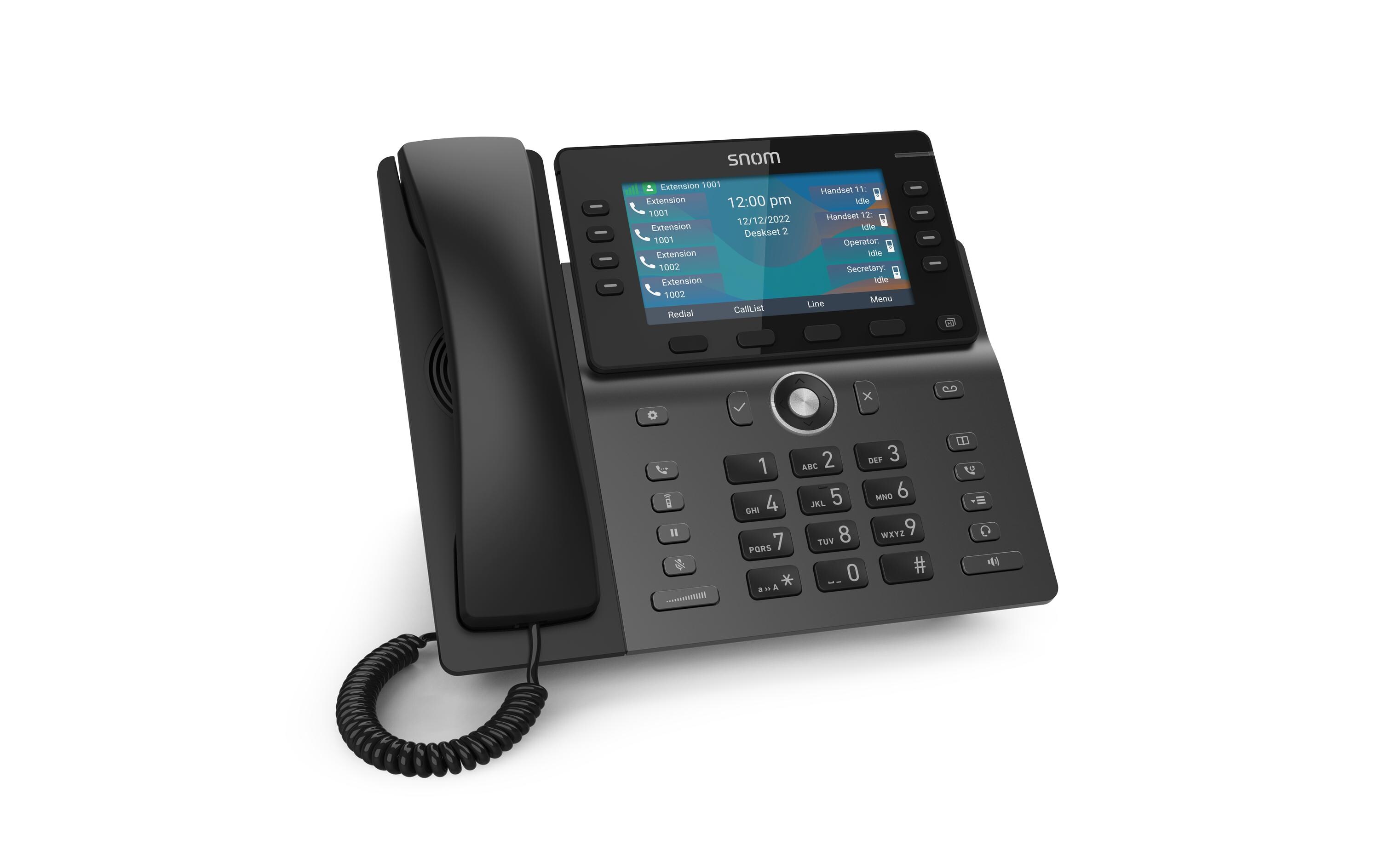 DECT Tischtelefon M58M58 - Snom's DECT-Business-Tischtelefon