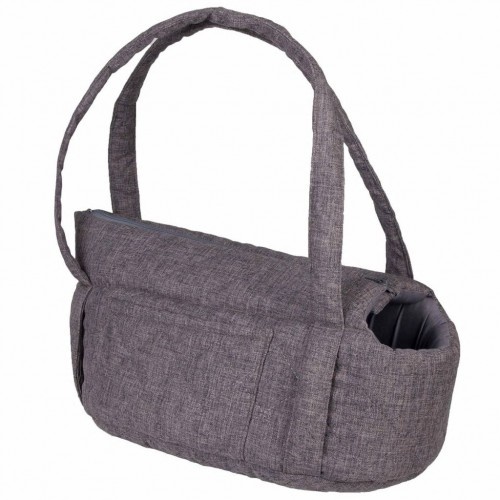 Bolsa de transporte portátil para animais de estimação, cinza