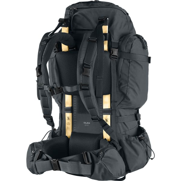 Sac à dos randonnée FJALLRAVEN KAJKA 55 COAL BLACK