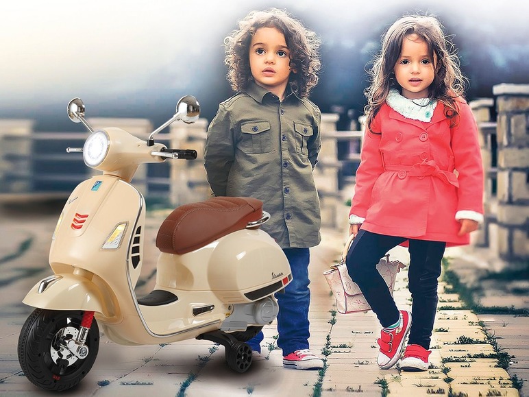 Elektrische Vespa scooter Ride On