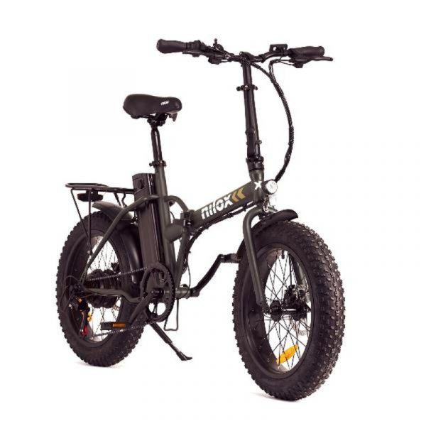 Nilox X8 Plus Folding Electric Bike Prateado One Size / 468Wh