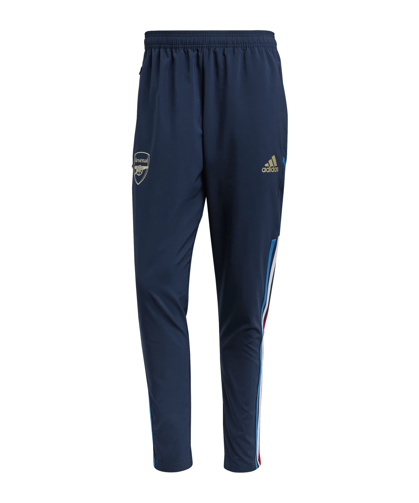 adidas FC Arsenal London Prematch Hose 2022/2023 Blau