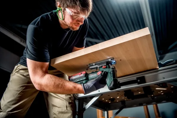 Metabo ST 18 LT 130 BL, Tønde greb, Sort, Grøn, Rød, -45 - 45°, Stål, Træ, Børstefri, 3500 spm - SOLO