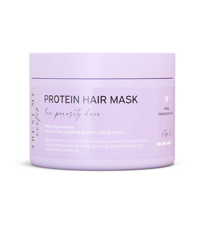 Trust My Sister - Máscara capilar de proteína - Cabelo de baixa porosidade