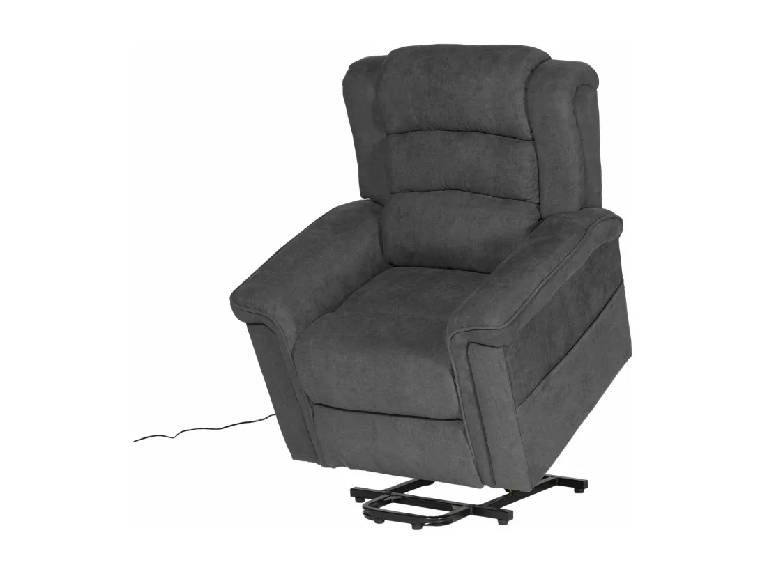 Fauteuil électrique inclinable BERNIE gris - HAPPY GARDEN