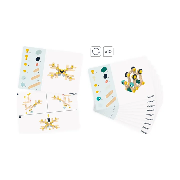 Janod Baril Brico'Kids - 100 pièces