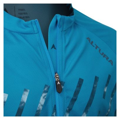 Maillot A Manches Courtes Enfant Altura Airstream Bleu