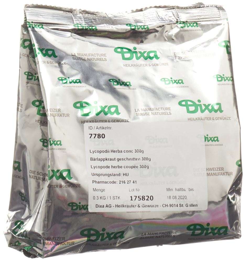 DIXA Bärlappkraut<br>300 g, geschnitten