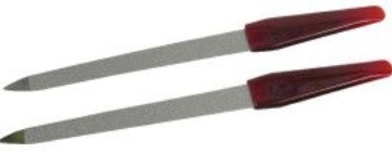 Hair Mode Metalen Nagelvijlen 17cm 2 stuks