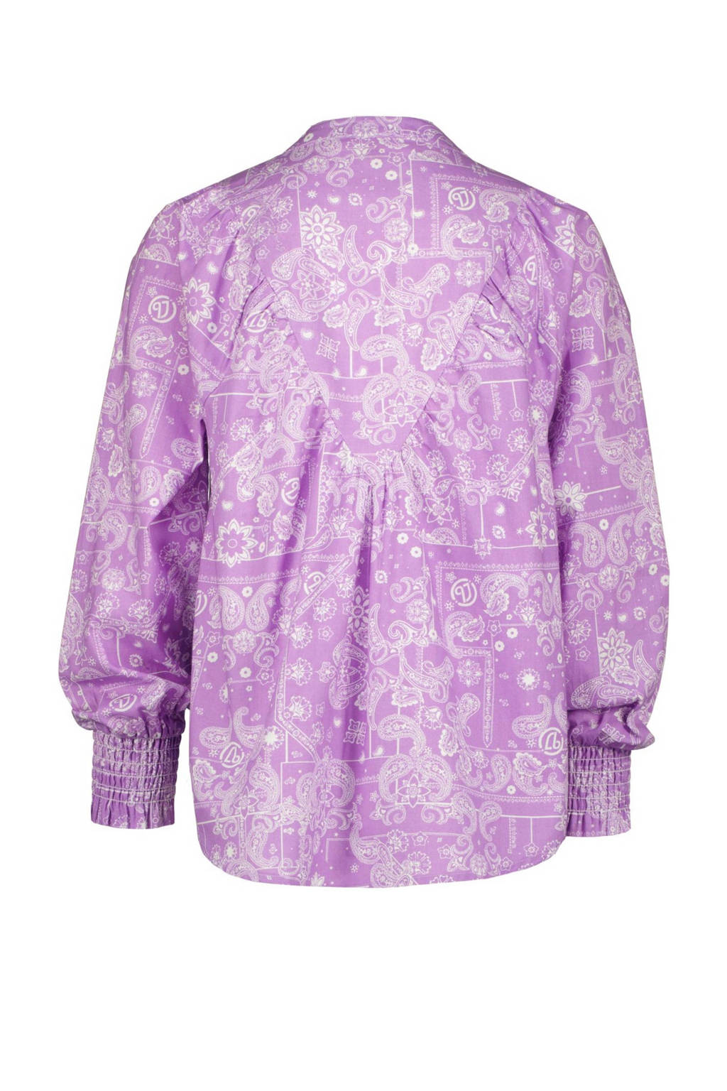 Vingino gebloemde blouse Larith paars