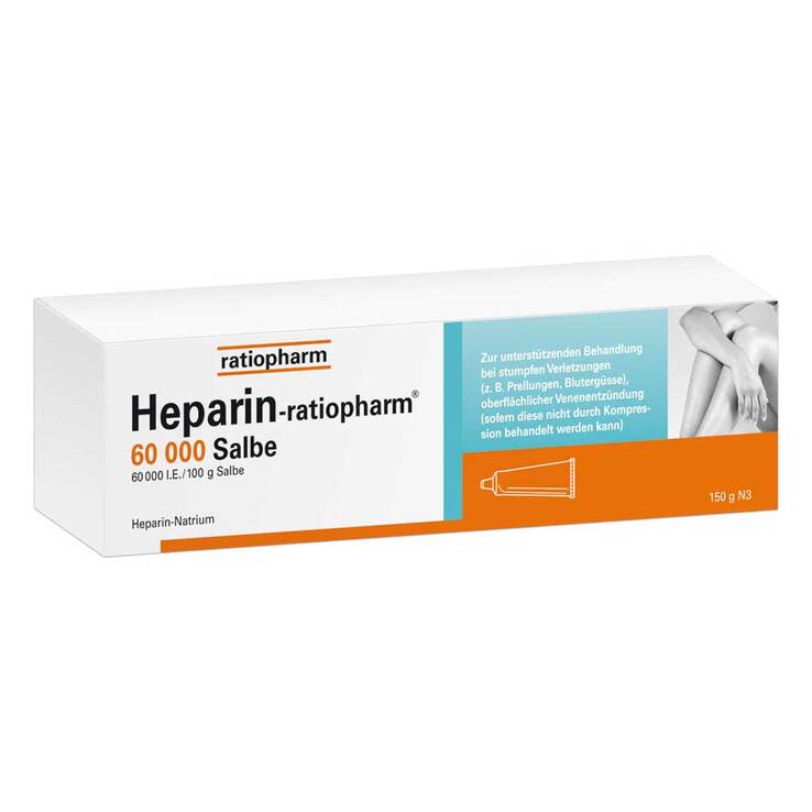 Heparin-ratiopharm 60 000 Salbe, 150 g