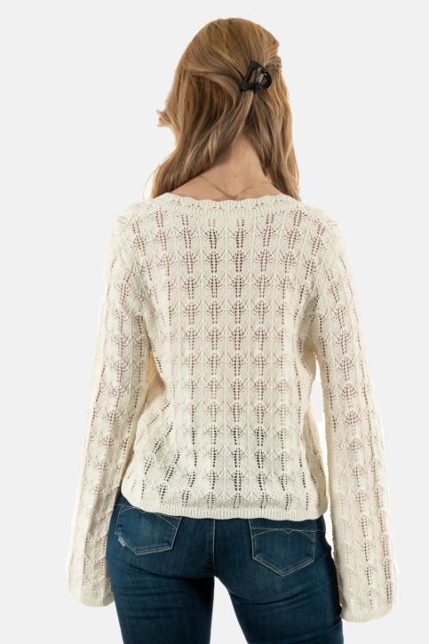 Gilets cardigans grace & mila maeva_12430 ecru