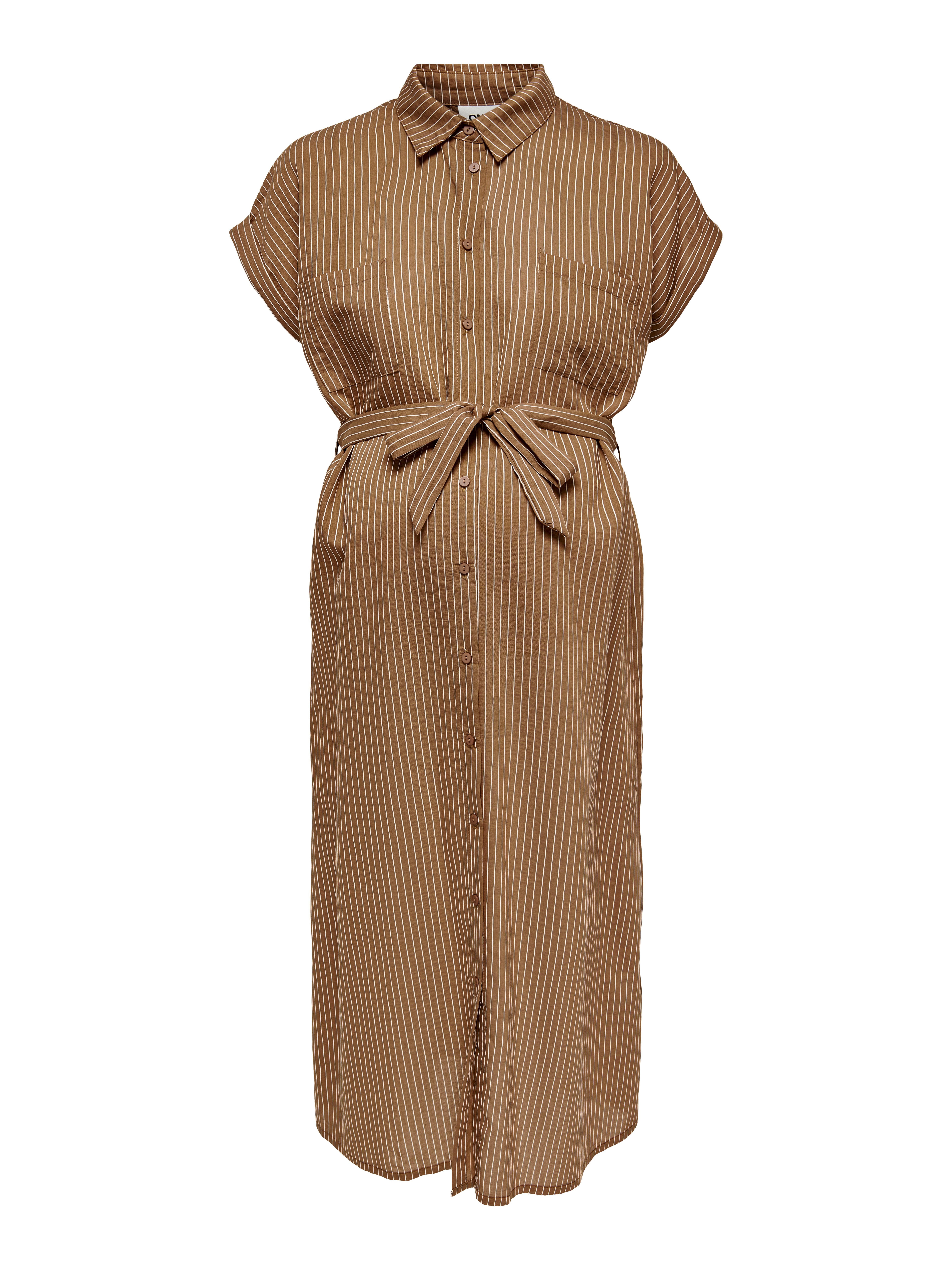 OLMPENNY Kleid Tobacco Brown