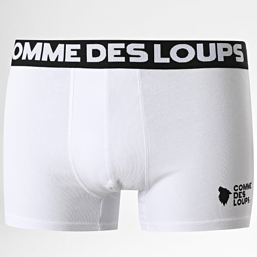 Lot De 6 Boxers Classic Noir Blanc Vert Menthe Bleu Ciel