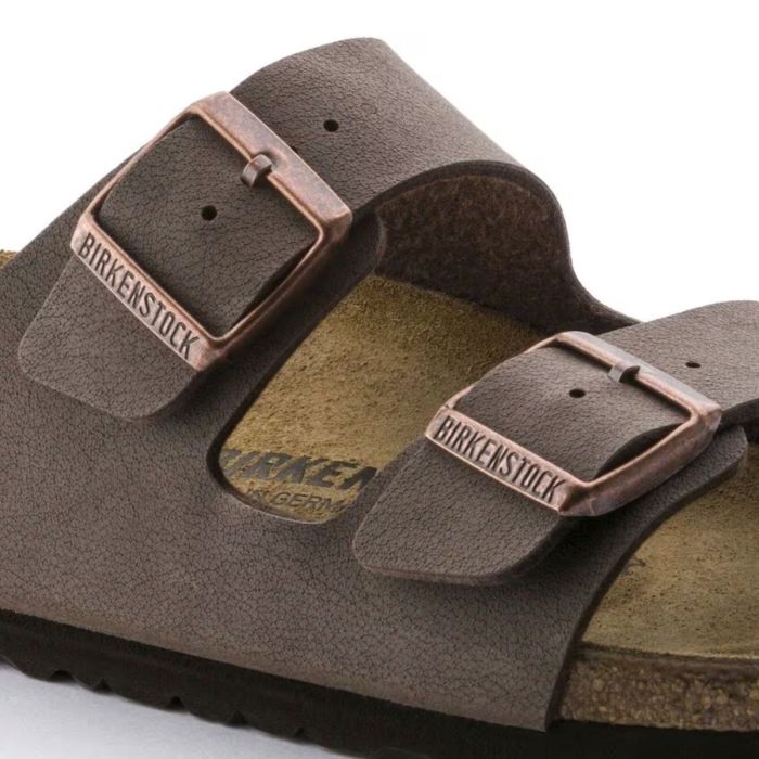 Birkenstock Unisex Sandal Arizona Regular Birko-Flor Nubuck Brun