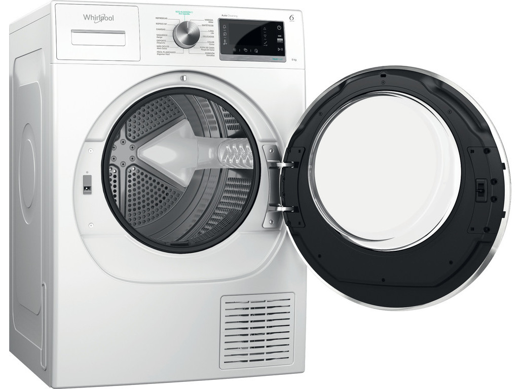 MÁQUINA DE SECAR ROUPA CONDENSAÇÃO WHIRLPOOL W6 D94WRSPT BOMBA CALOR C 9KG