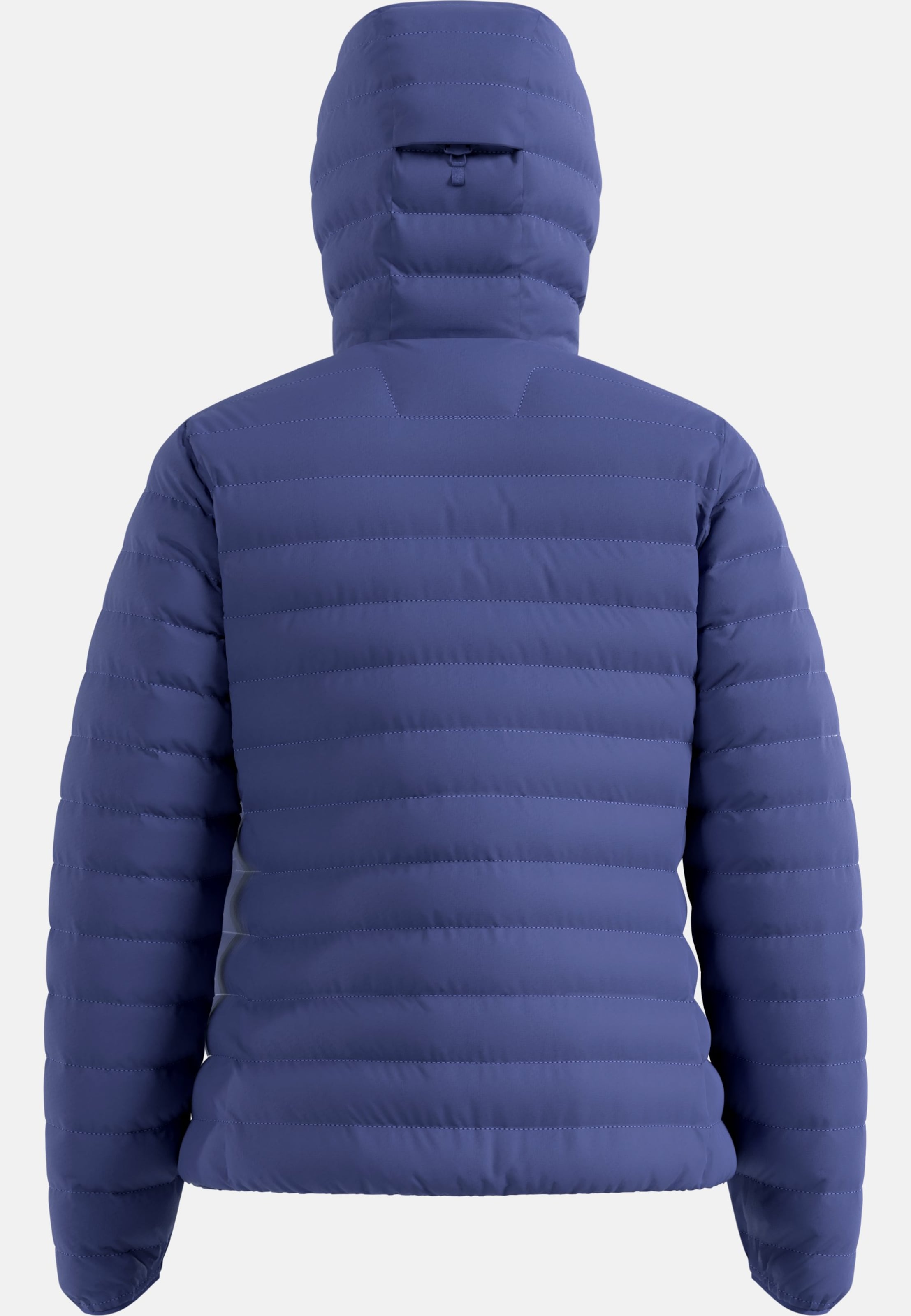 Kompakte X-Alp Daunenjacke mit Kapuze 2.0 in Skipper Blue