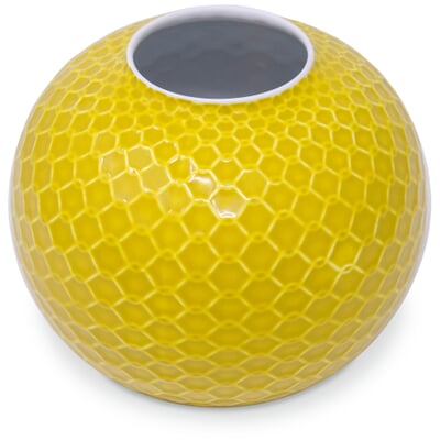 Vase Rede, Senfgelb