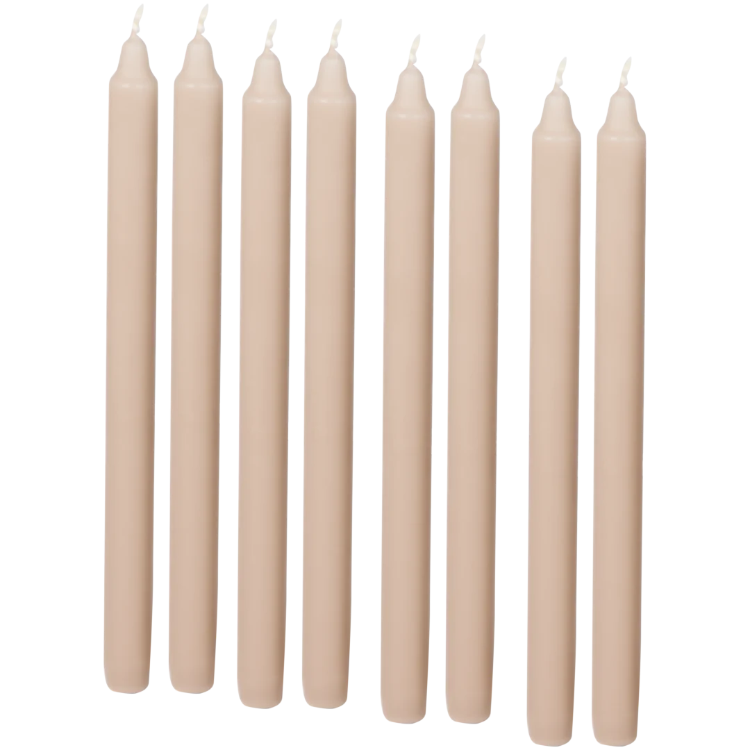 Dinerkaarsen 29 cm | 8 stuks | diverse kleuren