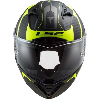 Casque LS2 FF805 THUNDER CARBON - RACING 1 MATT - Noir / Jaune