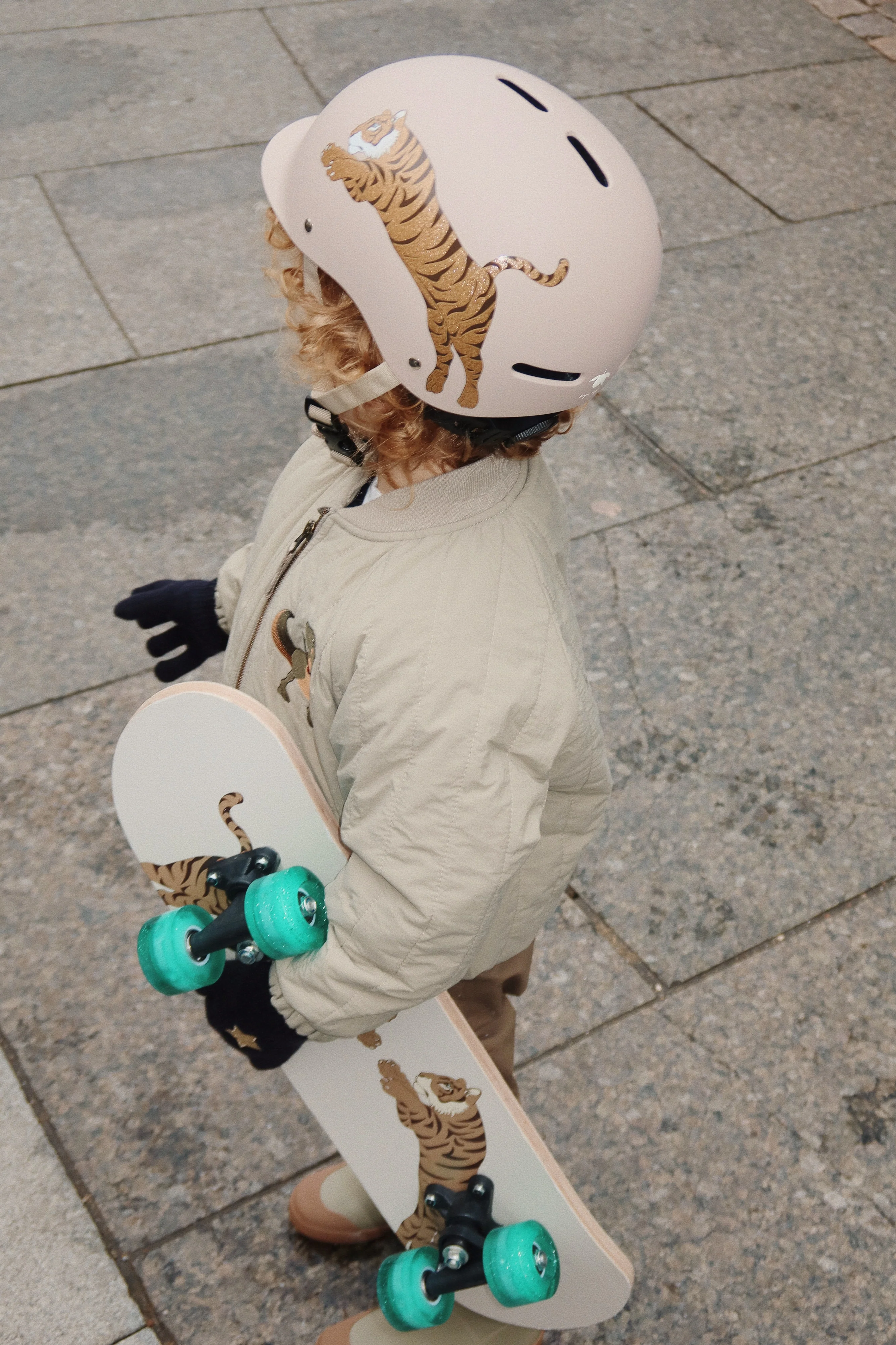 Cykelhjelm - tiger - 51-55