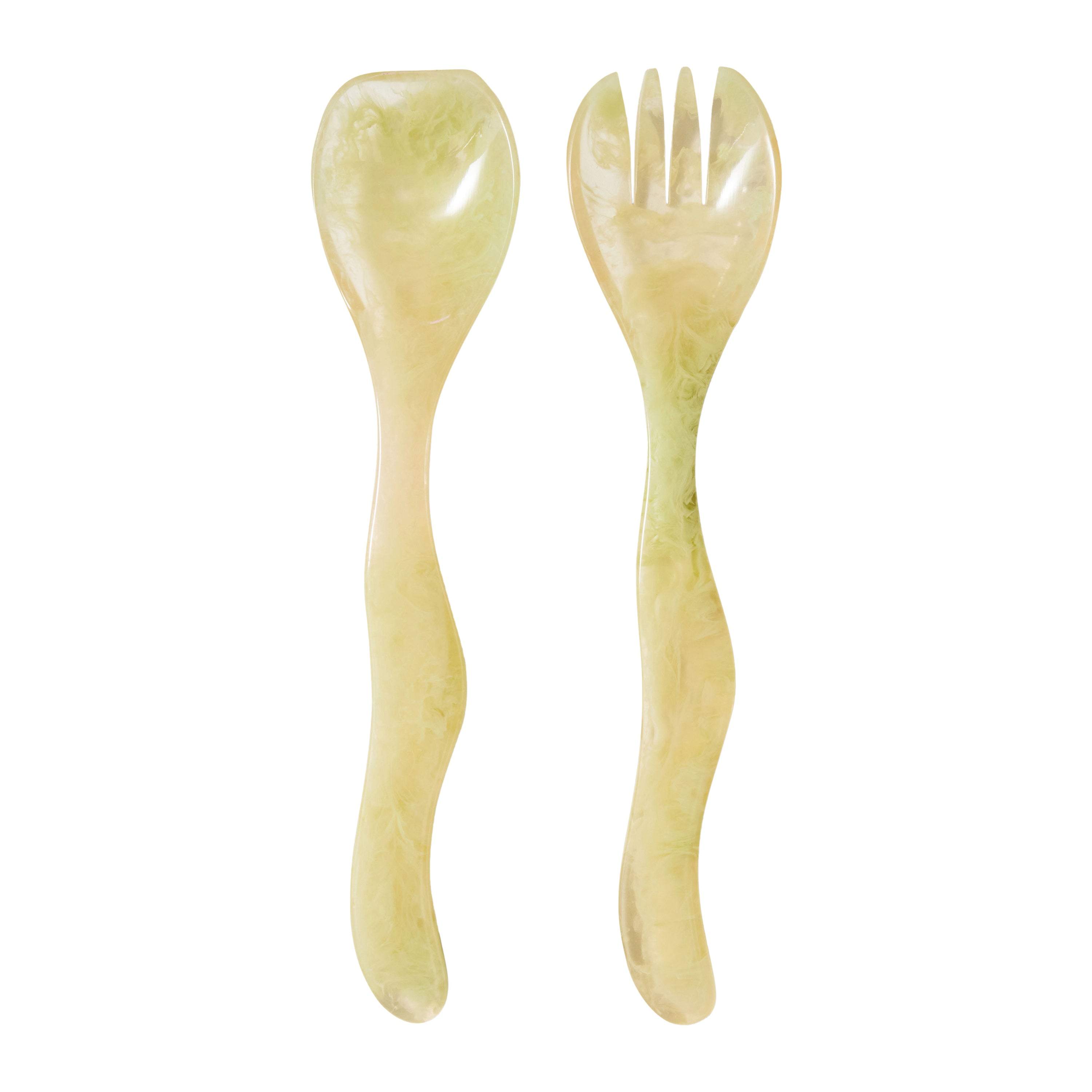 HKliving Curved Saladebestek - Mist Green