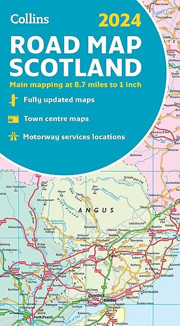 COLLINS PRESS - SCOTLAND ROAD MAP 2025