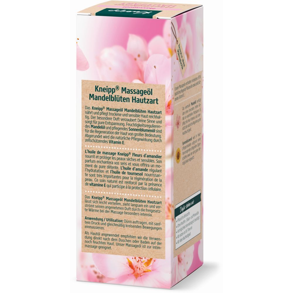 Kneipp® Pflegendes Massage-Öl Mandelblüten Hautzart