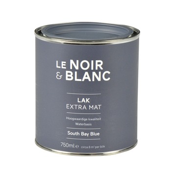 Le Noir & Blanc lak extra mat south bay blue 750 ml