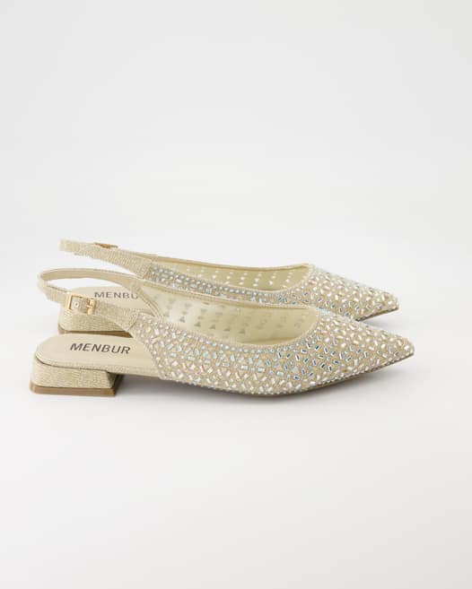 Menbur 24725 Ballerinas in Beige