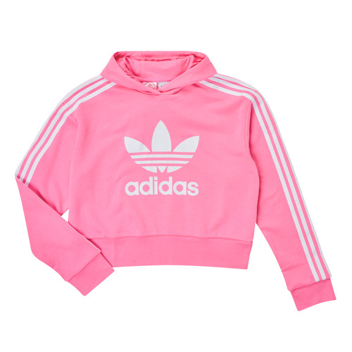 adidas Originals - CROPPED HOODIE - Rose