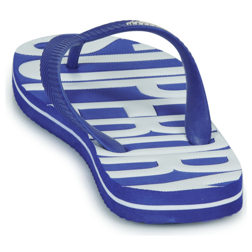 Superdry - VINTAGE VEGAN FLIP FLOP - Bleu/Blanc