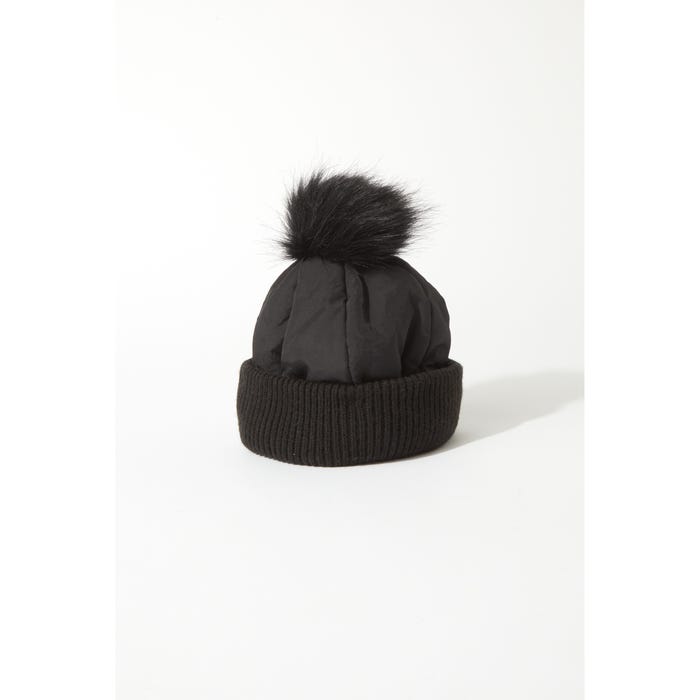 Veritas-Quilted muts pompon