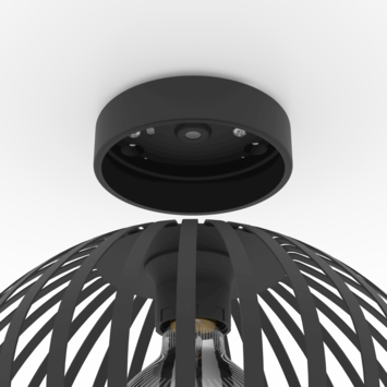 Eglo plafondlamp Mogano zwart