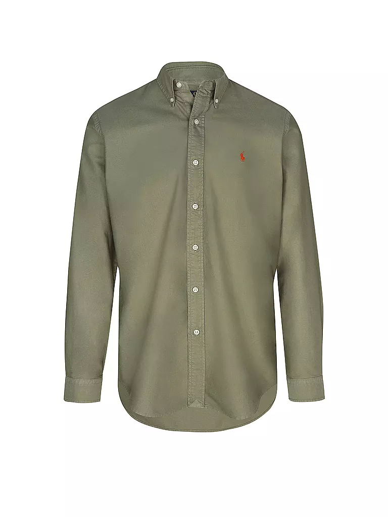 POLO RALPH LAUREN Hemd Custom Fit grün
