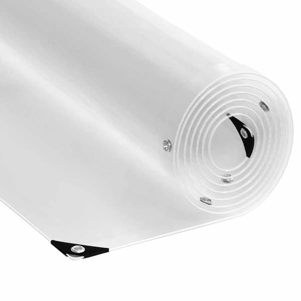 vidaXL Plantedeksel med maljer 3x6 m PVC