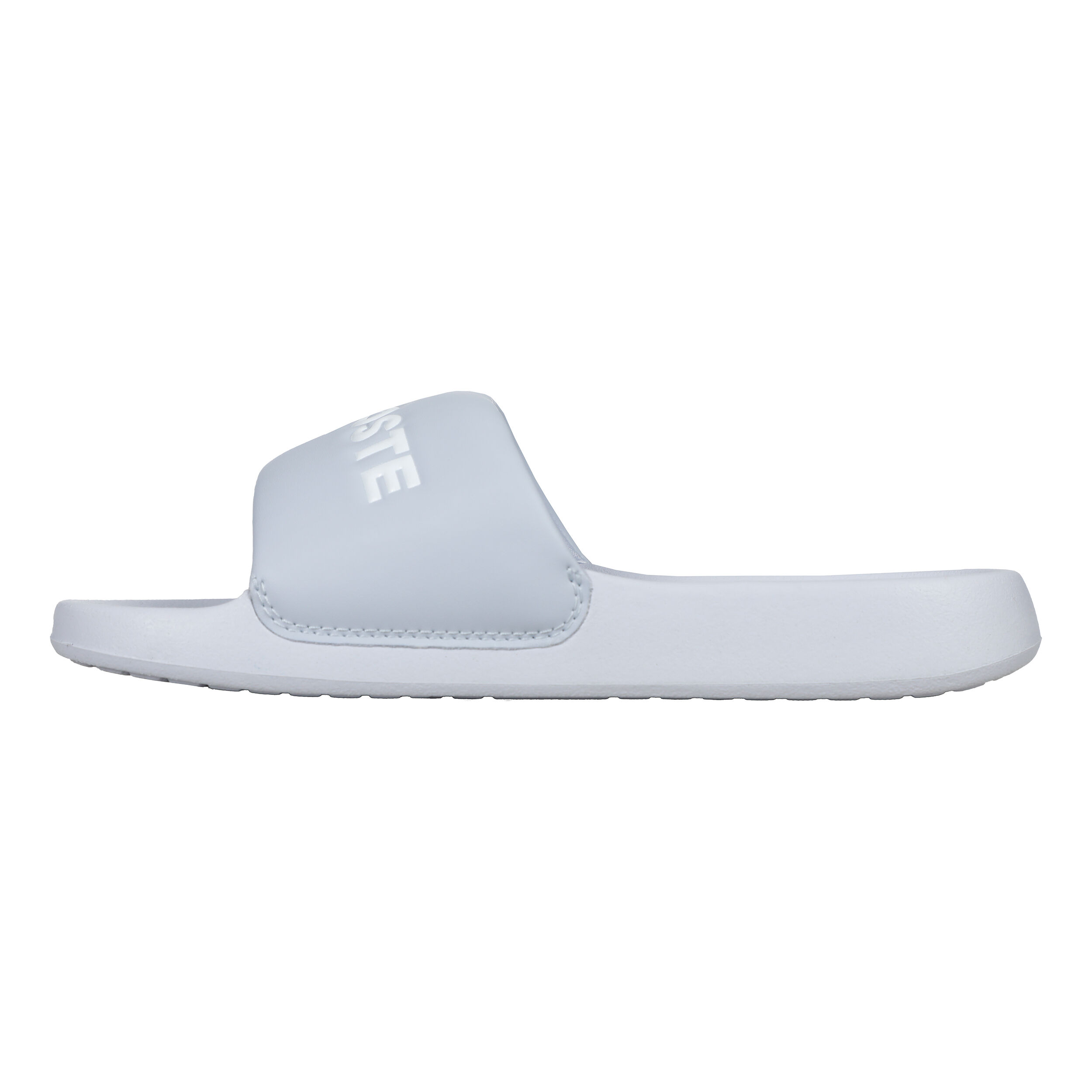 Lacoste Serve Slide 1.0 Tongs Femmes - Bleu Clair
