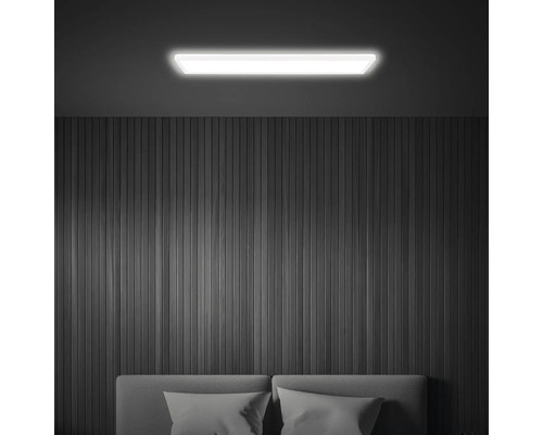 Dimbaar LED-paneel 36W 4800 lm 4000 K 20x98 cm Slank wit + Backlight Effect
