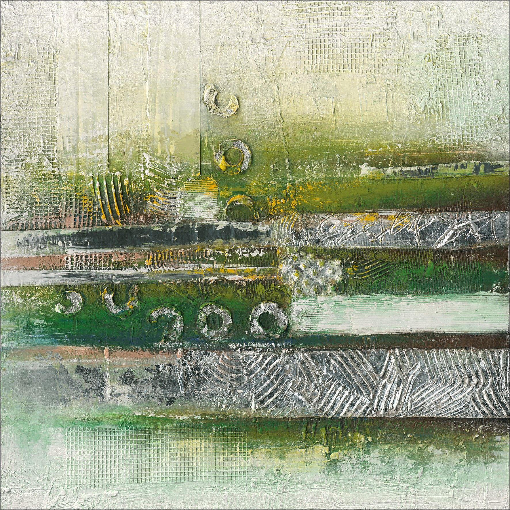 Originalbild GREEN ORNAMENTS I