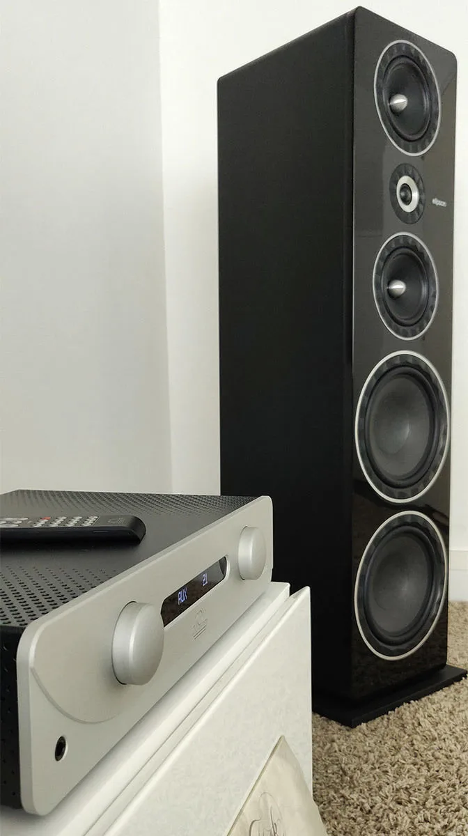 Elipson Prestige Facet 34F Noir (la paire) Enceintes colonne
