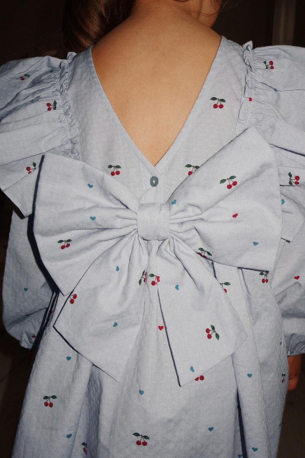 Konges Sløjd Evia Ls Bow Dress Gots