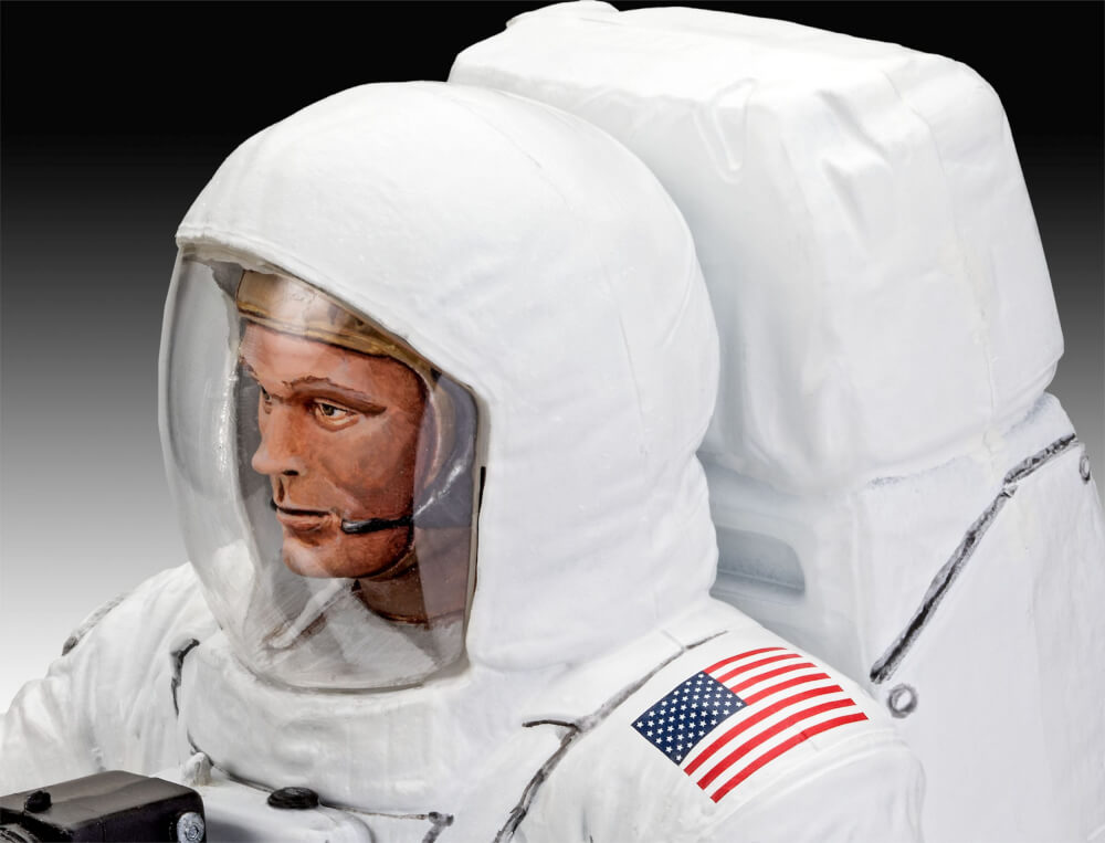 Apollo 11 Astronaut on the Moon