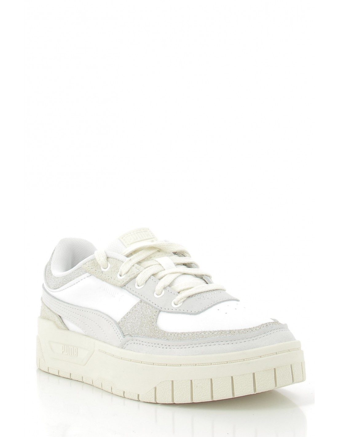 puma Sneakers compensées femme cali dream thrifted gris/blanc