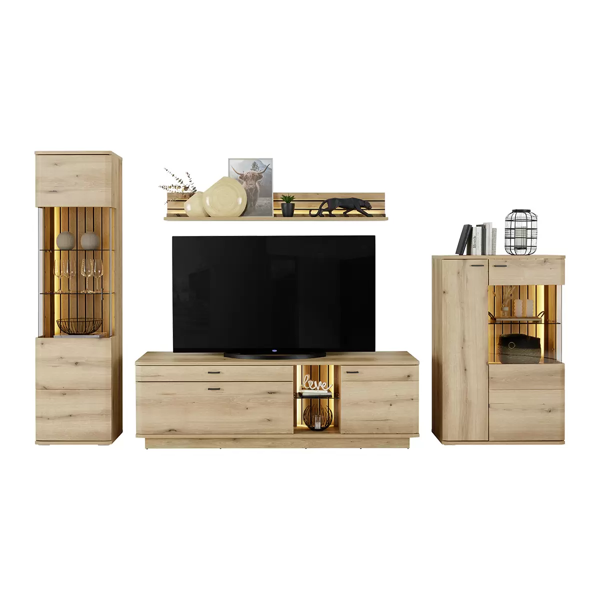 Wandboard Fortuna Eiche