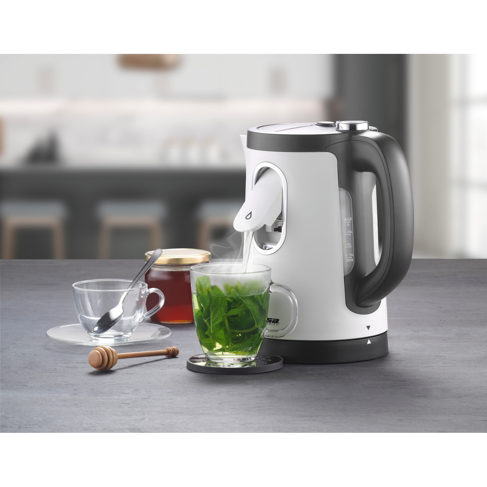 Trisa Wasserkocher 2in1 Perfect Cup 1.5L