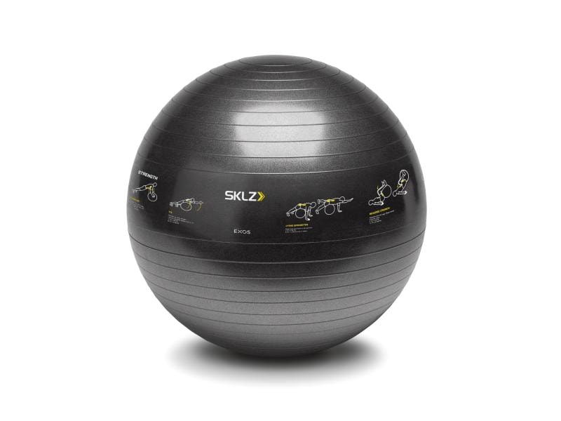 SKLZ Gymnastikball schwarz Trainingsball für ein gezieltes Ganzkörpertraining